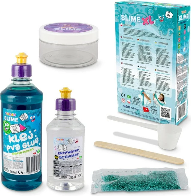 Set slime TUBAN TU3171, XL, aromë shalqiri, turkuaz
