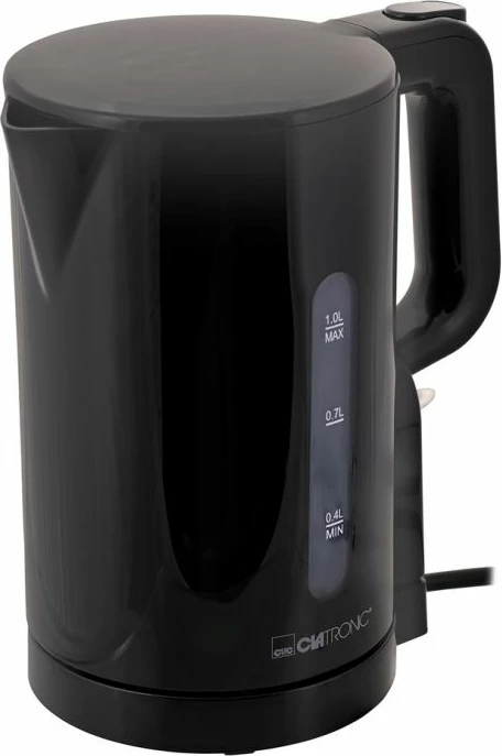 Çajnik elektrik Clatronic WK 3834, i zi, 1L