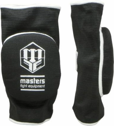 Mbrojtëse gjunjësh për sporte luftarake Masters, të zeza [Madhësia: XL]