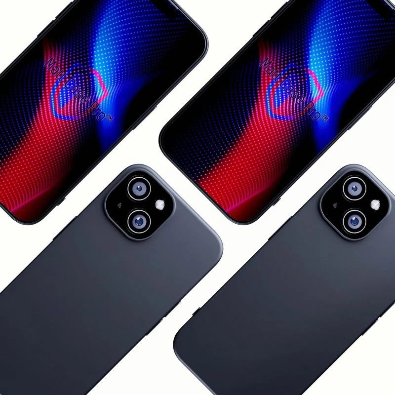 Mbrojtëse telefoni 3mk Matt Case Pro për iPhone 15, e zezë