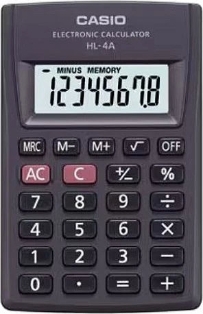 Kalkulator xhepi CASIO, i zi