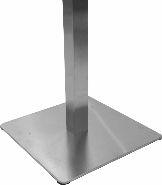 Bazë tavoline për bar, lartësi mesatare, Soar,, alumin, 45x45x94cm