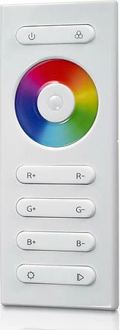 Telekomandë IR Synergy21 S21-LED-SR000084, për LED Controller, 15 m, 3xAAA, gri