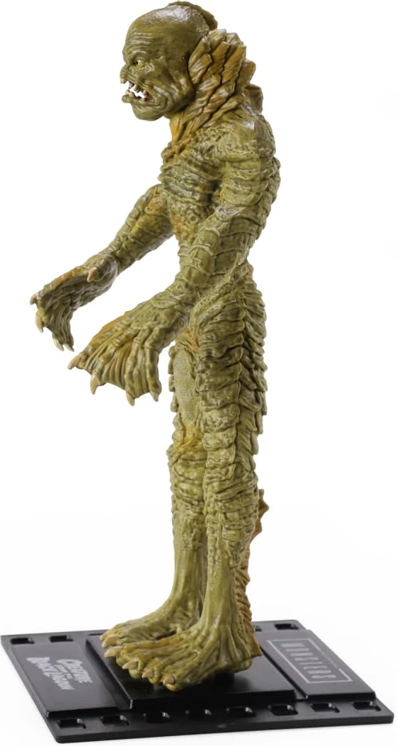 Figurinë e lakueshme NOBLE COLLECTION Bendyfigs Creature from the Black Lagoon 19 cm, jeshile