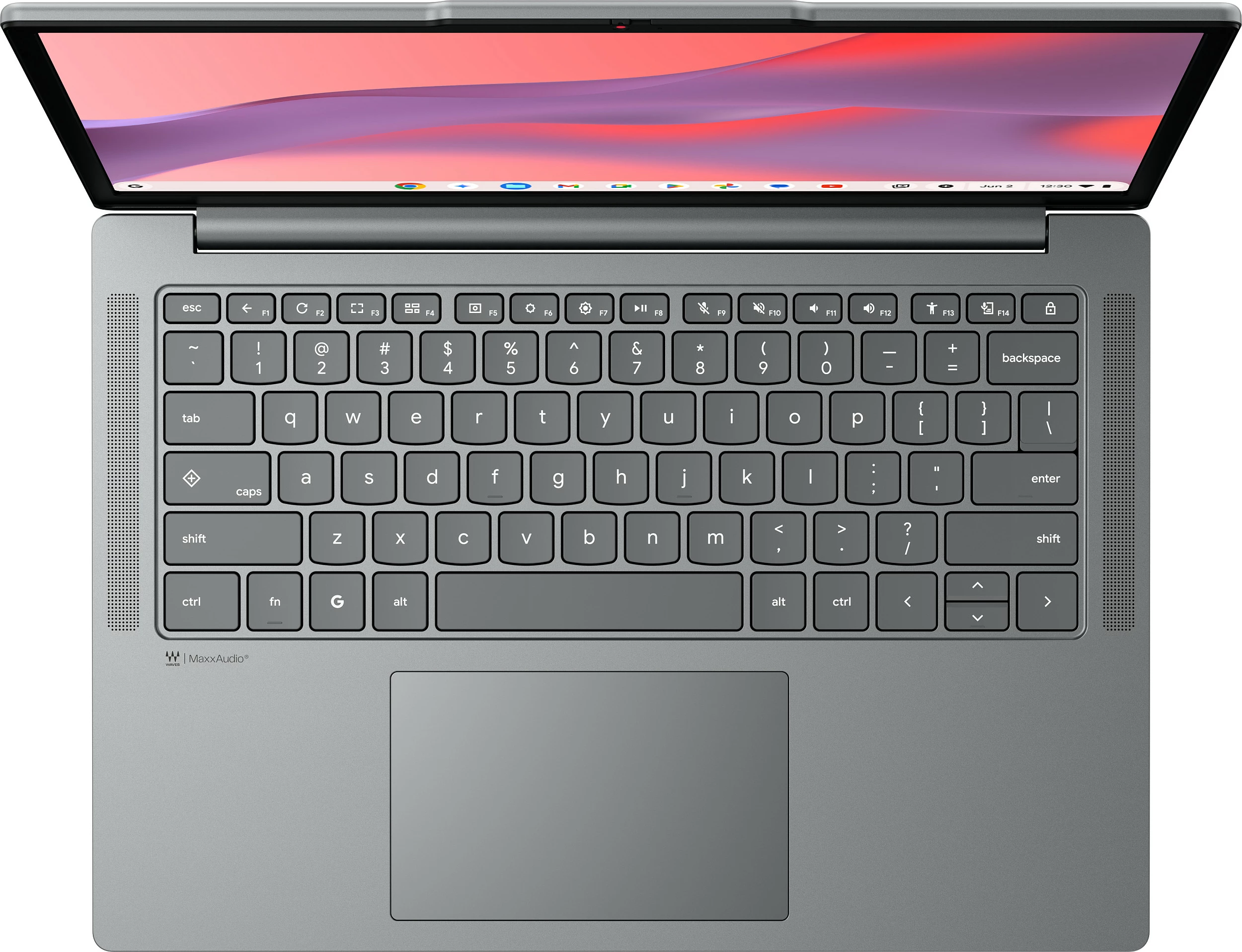 Chromebook Lenovo 14M8911, Kompanio 540, 8GB RAM Memorje, 128GB SSD, 14" WUXGA, Luna Grey