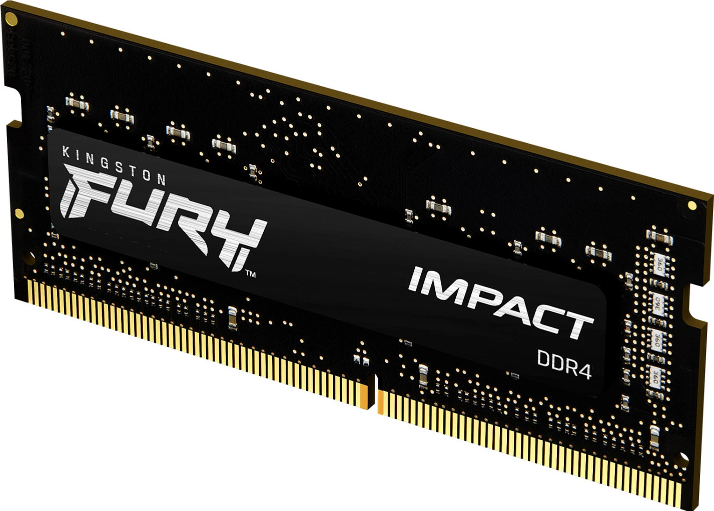 RAM Memorje Kingston FURY Impact 16GB (2x8GB) DDR4 3200MHz SODIMM, e zezë