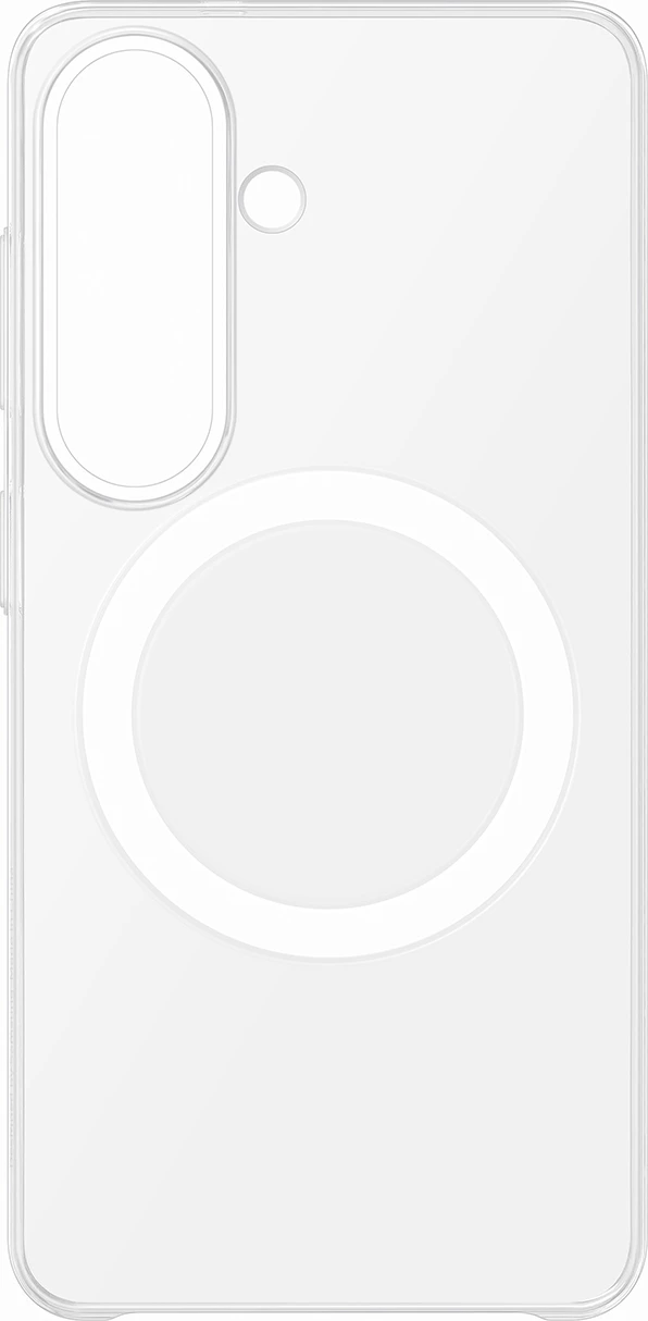 Mbështjellës Samsung Clear Magnet Case për Samsung Galaxy S26, kompatibil me MagSafe, transparent, në kuti