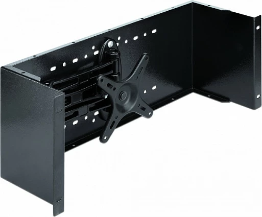 Krah monitori DeLOCK 19", 4U, metal, 10 kg, i zi