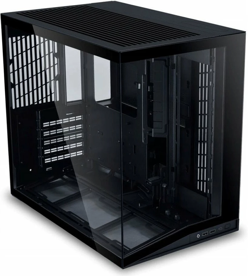 Kasë Lian Li O11 Dynamic Mini V2 O11DMIV2X, Mini Tower, Tempered Glass, ATX/mATX/Mini-ITX, e zezë