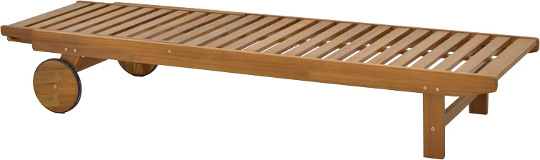 Shezlong Weylar dru akacie natyral 60x193x30