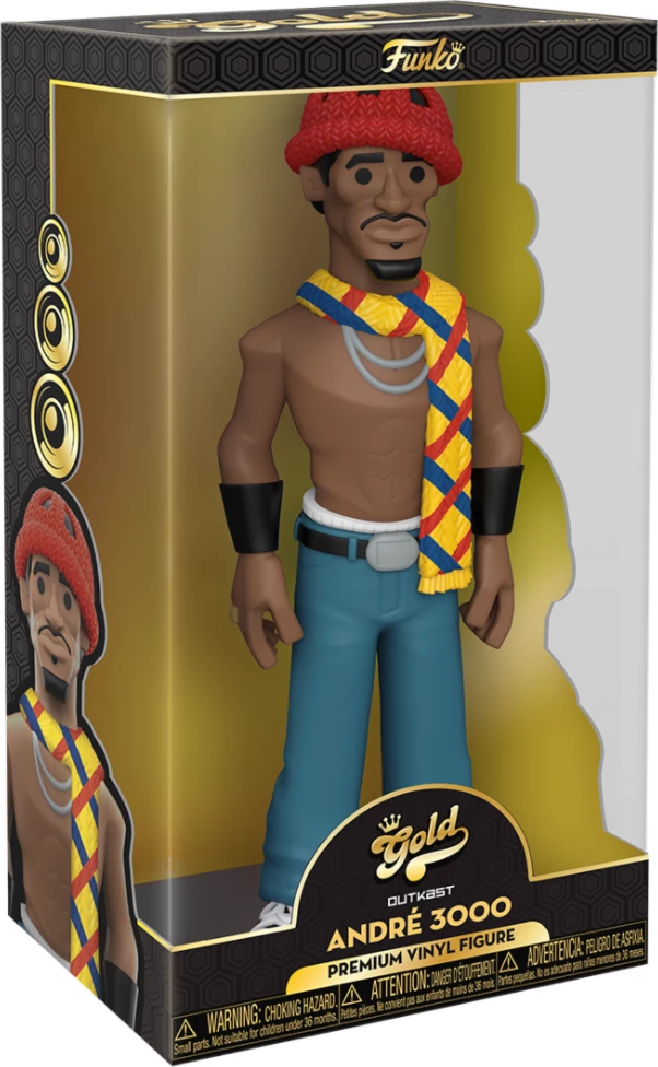 Figurinë vinyl koleksionuese Funko Gold Andre 3000 (Ms. Jackson) 12"