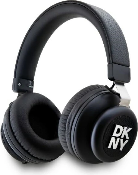 Kufje DKNY Metal Logo Bluetooth over-ear, të zeza
