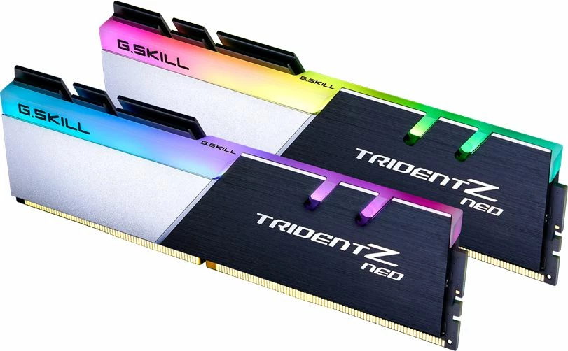 RAM Memorje G.Skill Trident Z Neo F4-3600C16D-32GTZNC 32GB (2x16GB) DDR4 3600MHz CL16 RGB, zi/argjend