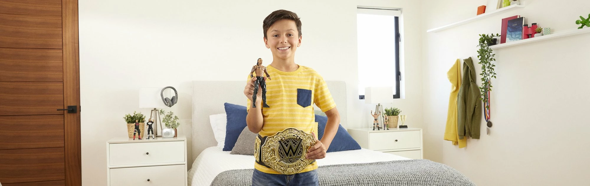 Figurinë aksioni Mattel WWE Elite Collection "The American" JCJ31, 15 cm, me aksesorë