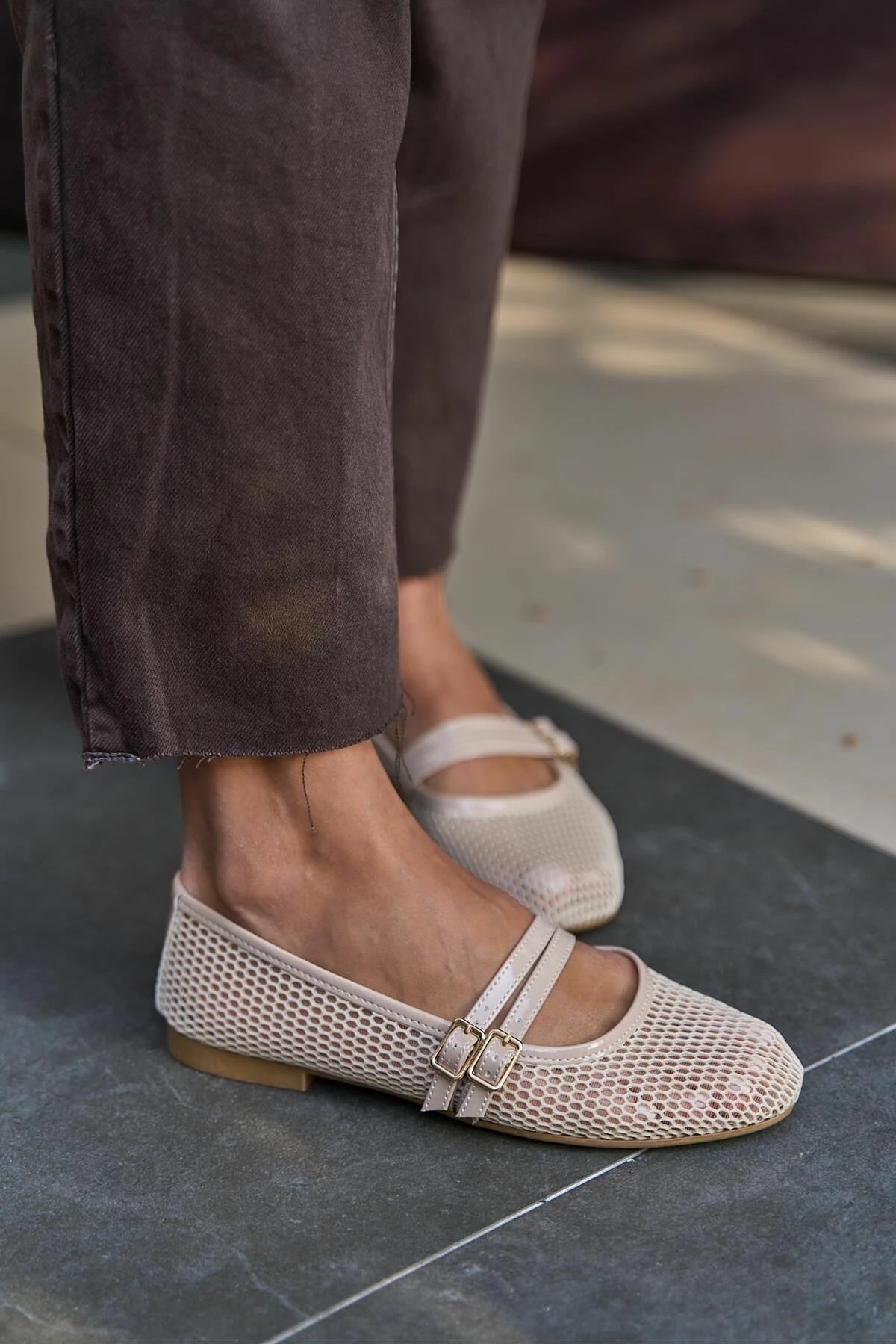 Balerina për gra, Babette Jumeon, MK1340025YR20-001, bezhë