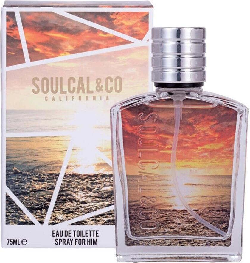 Eau de Toilette për meshkuj Soulcal & Co For Him Brown, 75ml
