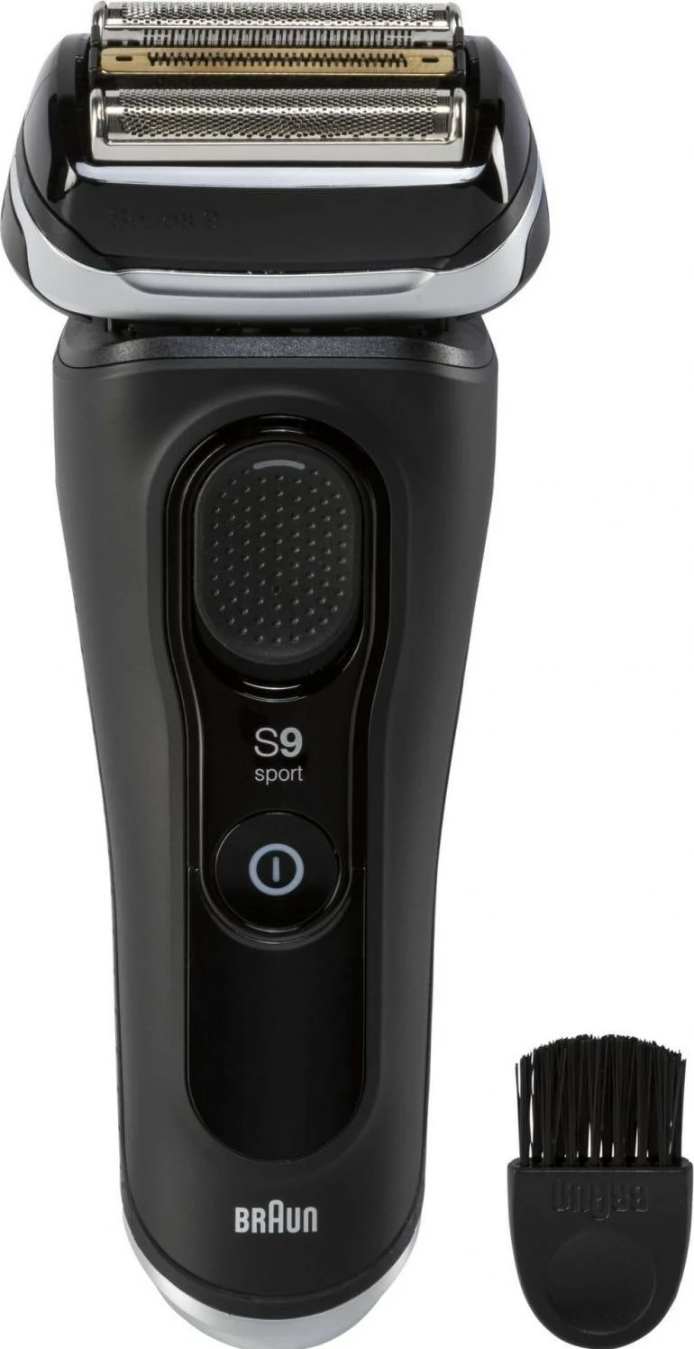 Makinë rroje Braun Series 9 9352cc Sport, 4 koka, Li-Ion, e zezë/gri