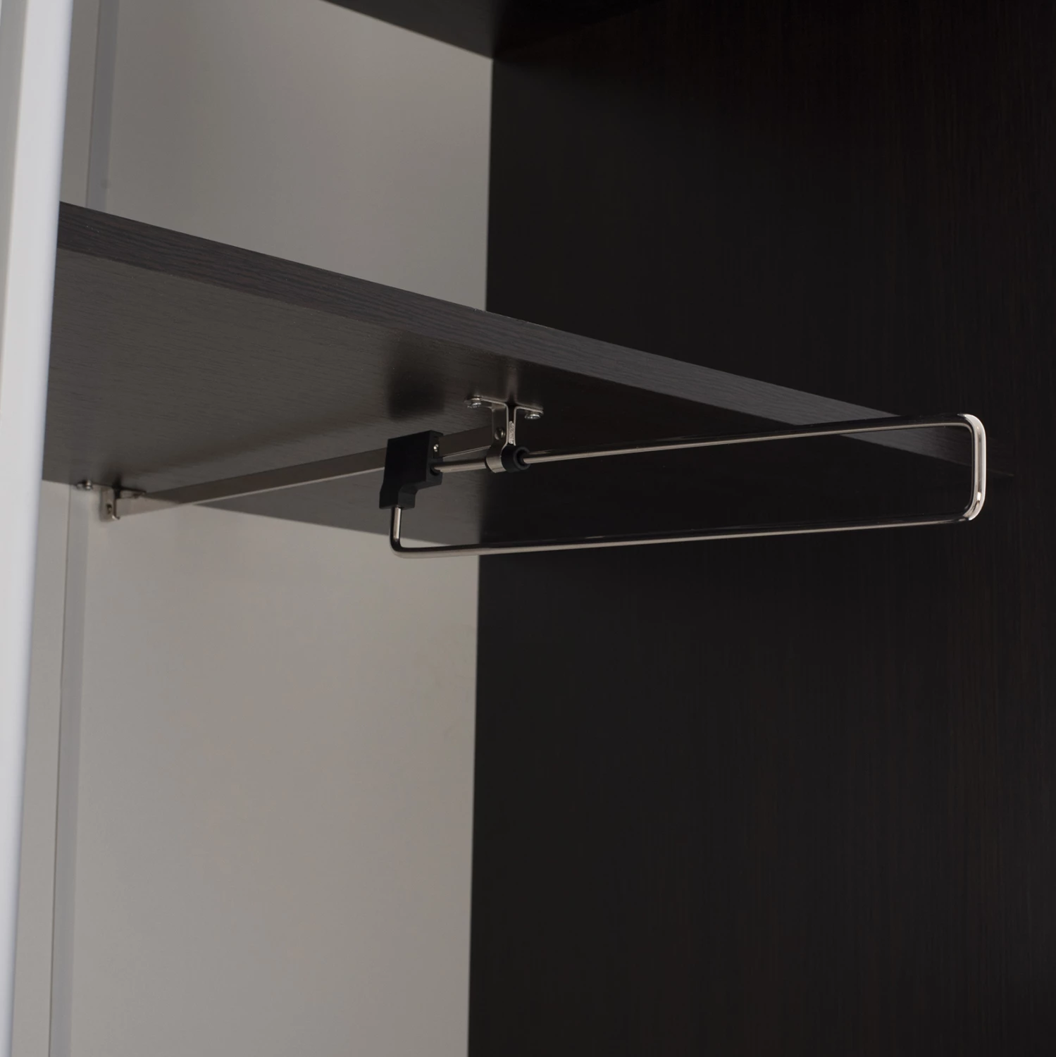 Mobil për hyrje me dollap rrëshqitës dhe pasqyrë, ngjyrë wenge, FH2424.02, 118x45x210 cm