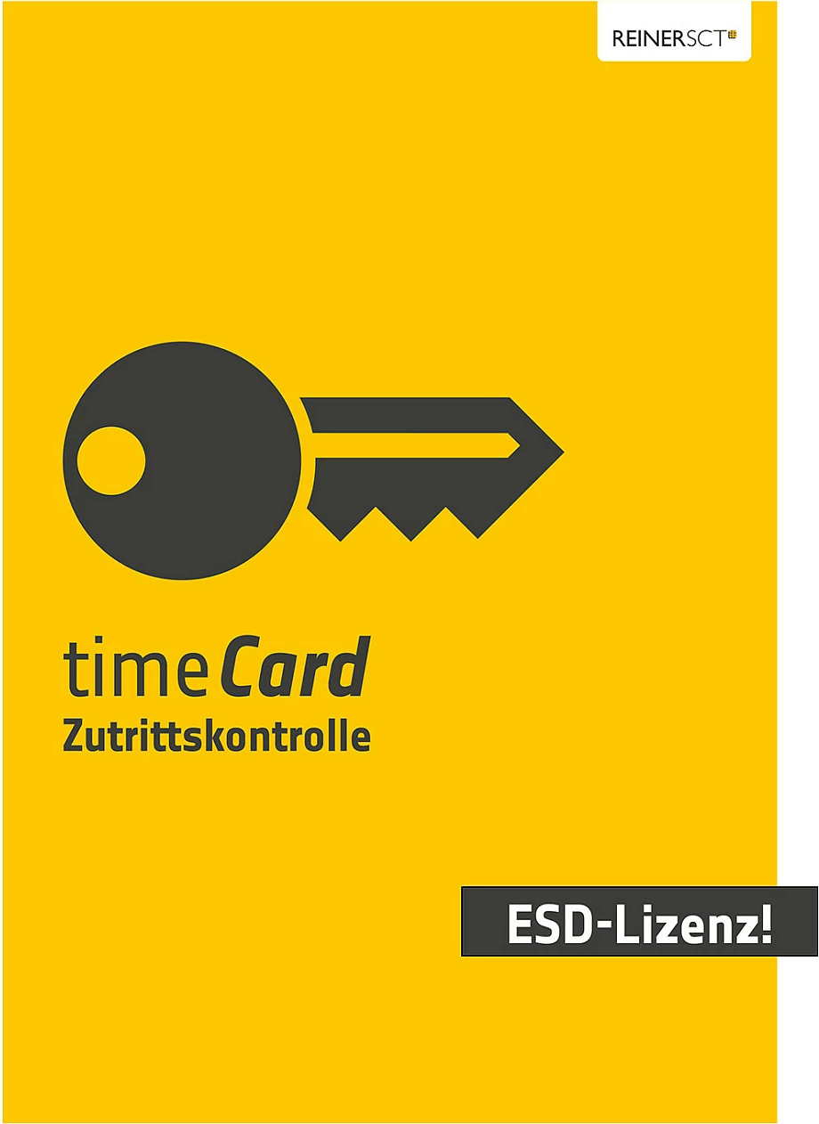 Softuer kontrolli qasjeje REINER SCT timeCard, Basic, ESD, 1 licencë