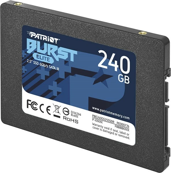 SSD Patriot Burst Elite 240GB, 2.5", SATA III, i zi