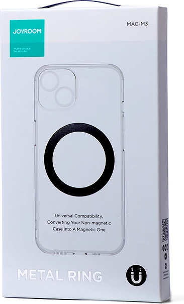 Set unaza magnetike metalike për celular Joyroom JR-Mag-M3, 2 copë, rozë