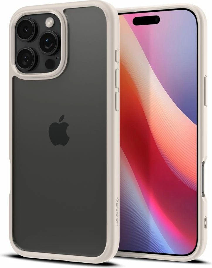 Mbështjellës Spigen Ultra Hybrid për iPhone 16 Pro, Titanic