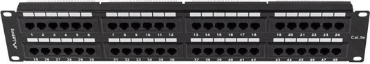 Patch Panel Lanberg, PPU5-2048-B