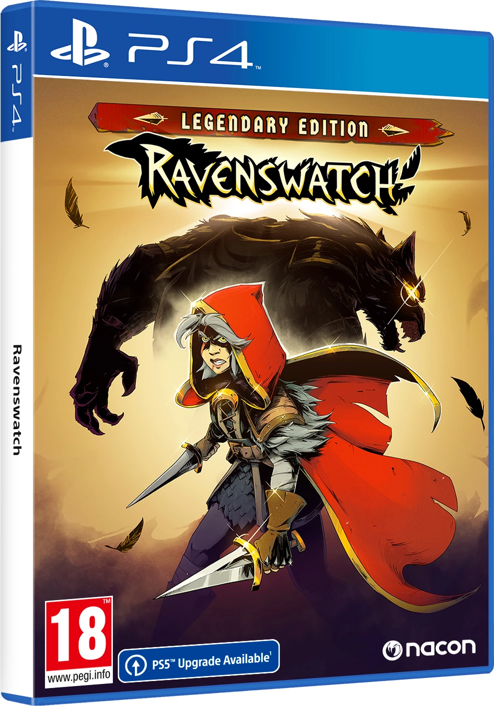 Lojë PS4 Nacon Gaming Ravenswatch Legendary Edition, PEGI 18, me Ravens Skin Pack + Nightmares Skin Pack
