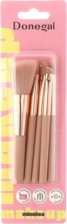 Set furçash për grim Donegal Minnies për femra 5 copë