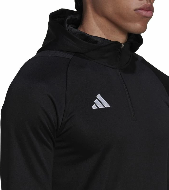Atlete për meshkuj adidas Tiro 23 Competition Hoodie, e zezë