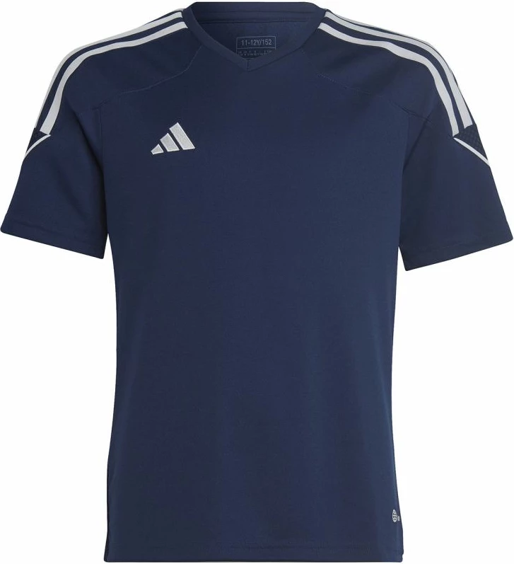 Fanellë futbolli për fëmijë adidas, blu marine [Madhësia: 128 cm]