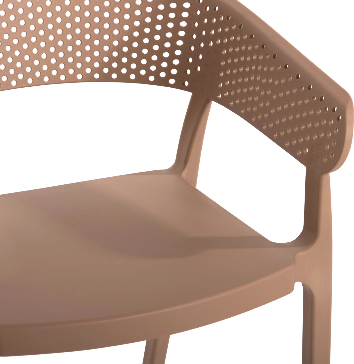 Karrige polipropileni, ngjyrë kapuçino, FH5941.03, 53,5x50,5x73H cm