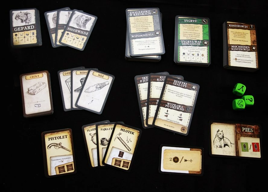 Lojë tavoline Portal Games Robinson Crusoe: Adventure on the Cursed Island, kooperative, 1-4 lojtarë, 120 min, 14+, version polonisht
