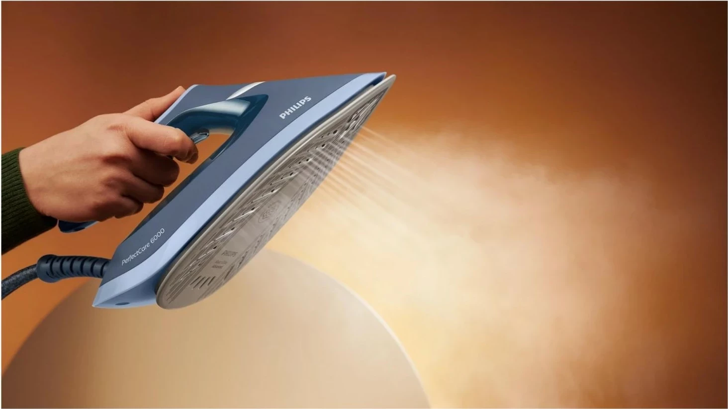 Hekur me avull Philips PerfectCare 6000 PSG6042/20, ngjyrë blu