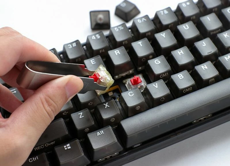Tastierë gaming Ducky One 3 Aura Black Mini, RGB LED, MX Silent Red