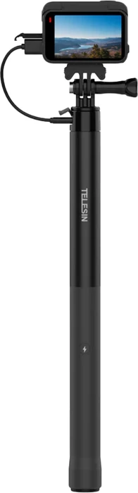 shkop selfie Telesin S1-CSS-05, powerbank 5000 mAh, 102 cm, USB-C fast charging, i zi, set