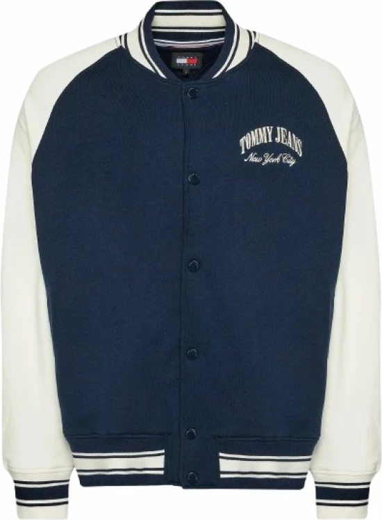 Duks për meshkuj Tommy Jeans, bardhë dhe kaltër