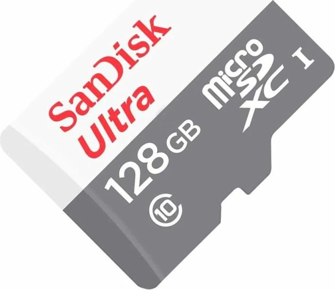 Kartelë memorje microSDXC SanDisk Ultra 128GB 100MB/s Class 10 UHS-I (A1, U1)