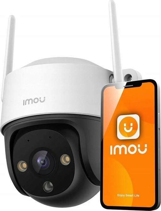 Kamerë IP IMOU Cruiser SE+ IPC-K7CP-3H1WE 3MP Wi‑Fi PTZ, microSD deri 512GB, e bardhë/zezë