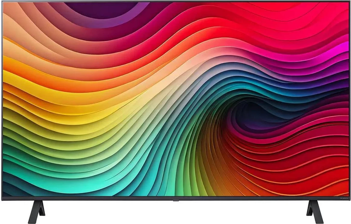 Televizor LED, LG, 43NANO80A3B, 43" 4K UHD NanoCell, Smart webOS 25, 60Hz HDR10 Pro, 3x HDMI eARC Wi‑Fi Bluetooth