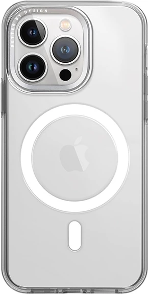 Mbështjellës UNIQ Calio Magclick Charging për iPhone 15 Pro, transparent