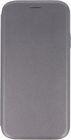 Mbështjellës flip cover HAVANA Premium Soft për Samsung Galaxy S21 Plus G996, magnetik, me xhep për kartë, gri