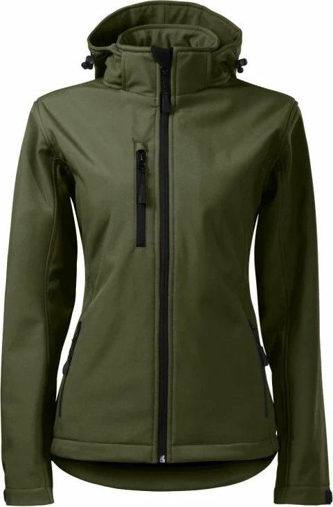 Xhaketë Softshell Performance për Femra Malfini, e gjelbër