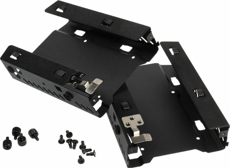 Kornizë montimi HDD Phanteks PH-HDDKT_03, 2x 3.5\", e stackueshme, e zezë, set 2 copë