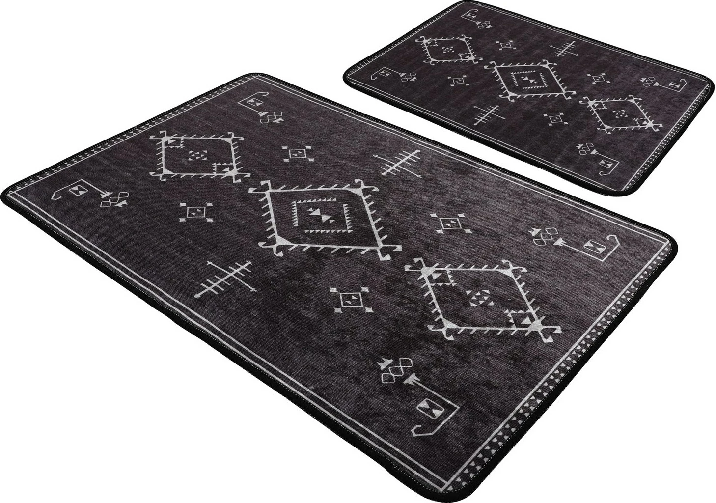 Set tapetash për banjo (2 copë), Mijölnir, ngjyrë gri e errët