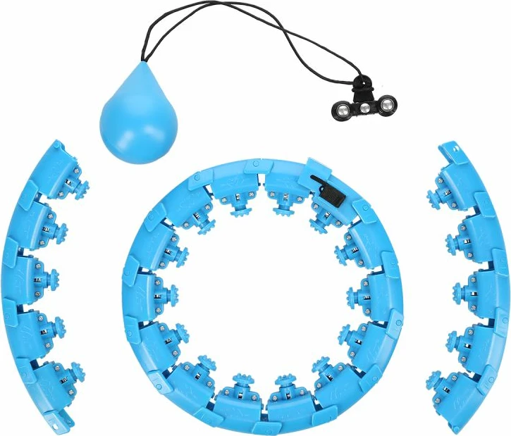 Hula hop me peshë Yakimasport FH01, kaltër