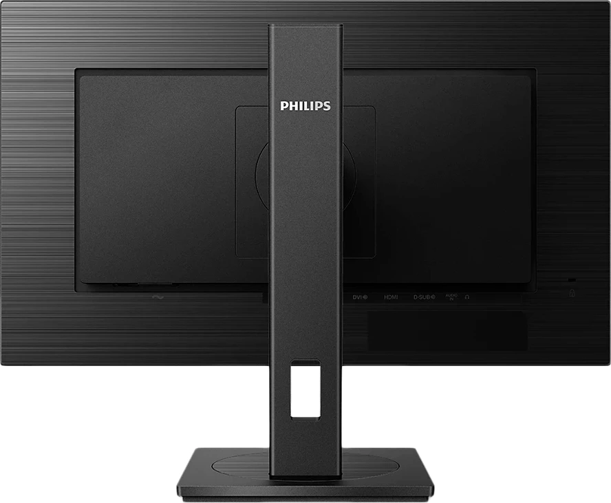 Monitor PHILIPS 272S1AE 27" FHD IPS 75Hz 4ms me altoparlantë, Full Ergo, i zi