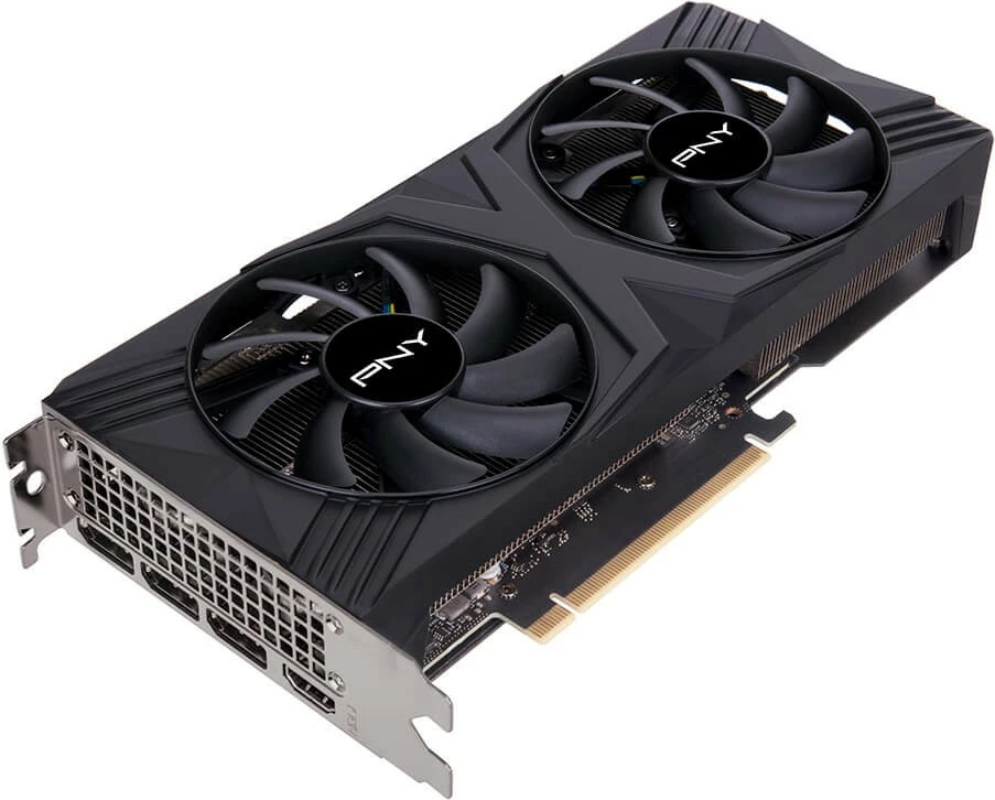 Kartelë grafike PNY RTX4060 Ti VERTO 16GB GDDR6, dy ventilatorë, e zezë