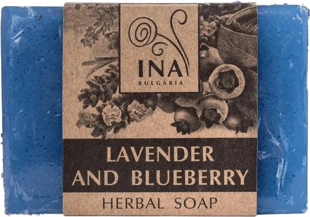 Sapun natyral INA ESSENTIALS me livandë dhe boronica 105g