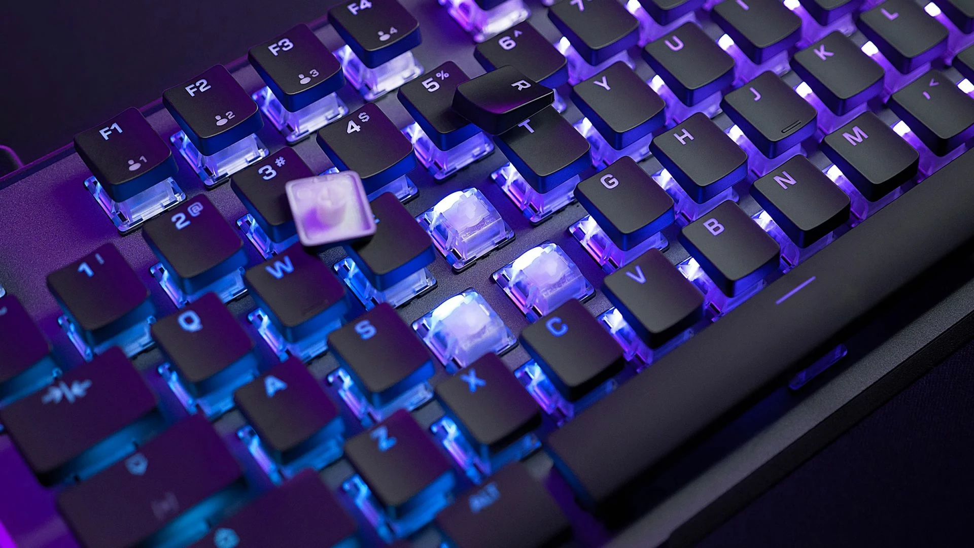 Tastierë mekanike gaming Turtle Beach Vulcan II TKL Pro, RGB, USB-A me kabllo, e zezë